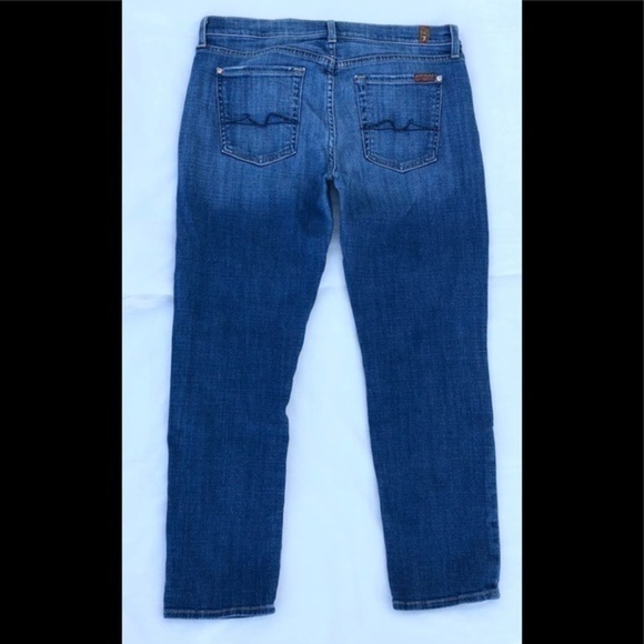 7 FAM Josefina Boyfriend Skinny Jeans - Picture 2 of 12